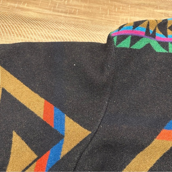 Pendleton Black Multicolor Patterned Bomber Jacket - Picture 9 of 9